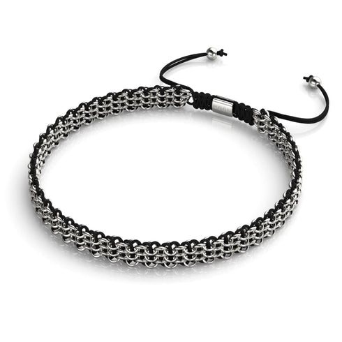 Noir x Argent | Liens Kismet | Collier ras du cou